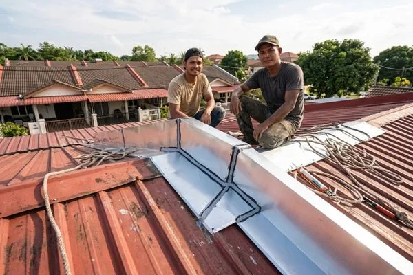 After Roof Vent & Chimney Leak Repair