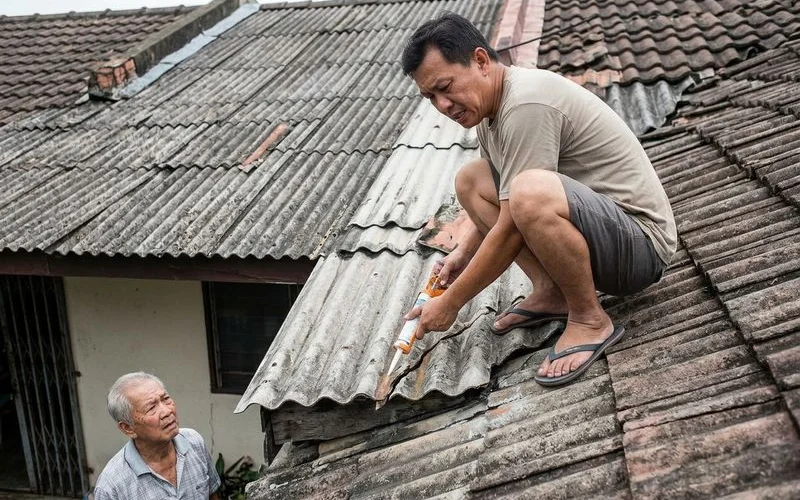 Safety risks of DIY roof repair