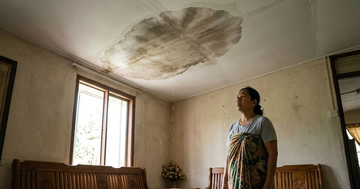 Water Leaking Through Ceiling