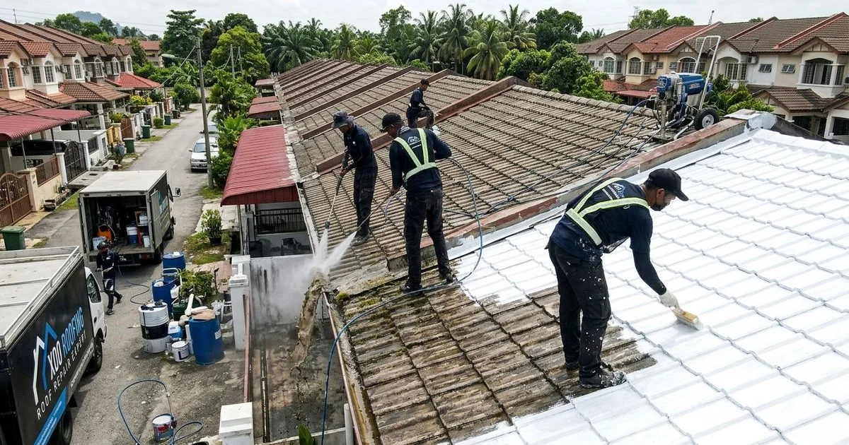 Roof Cleaning & Coating